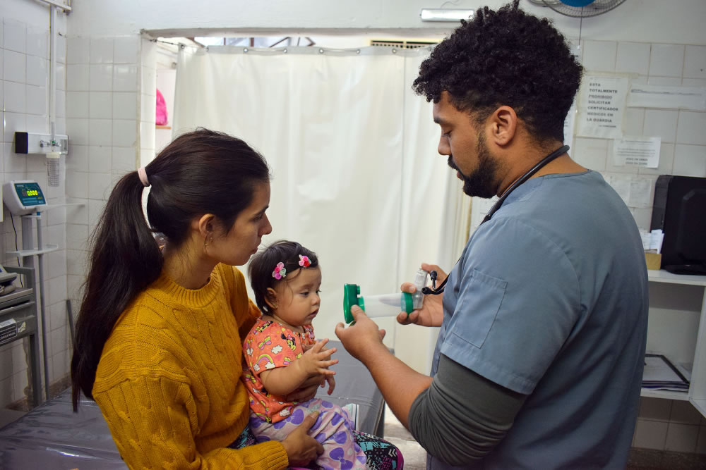 La provincia dispuso postas respiratorias para la atención diferenciada de pacientes pediátricos