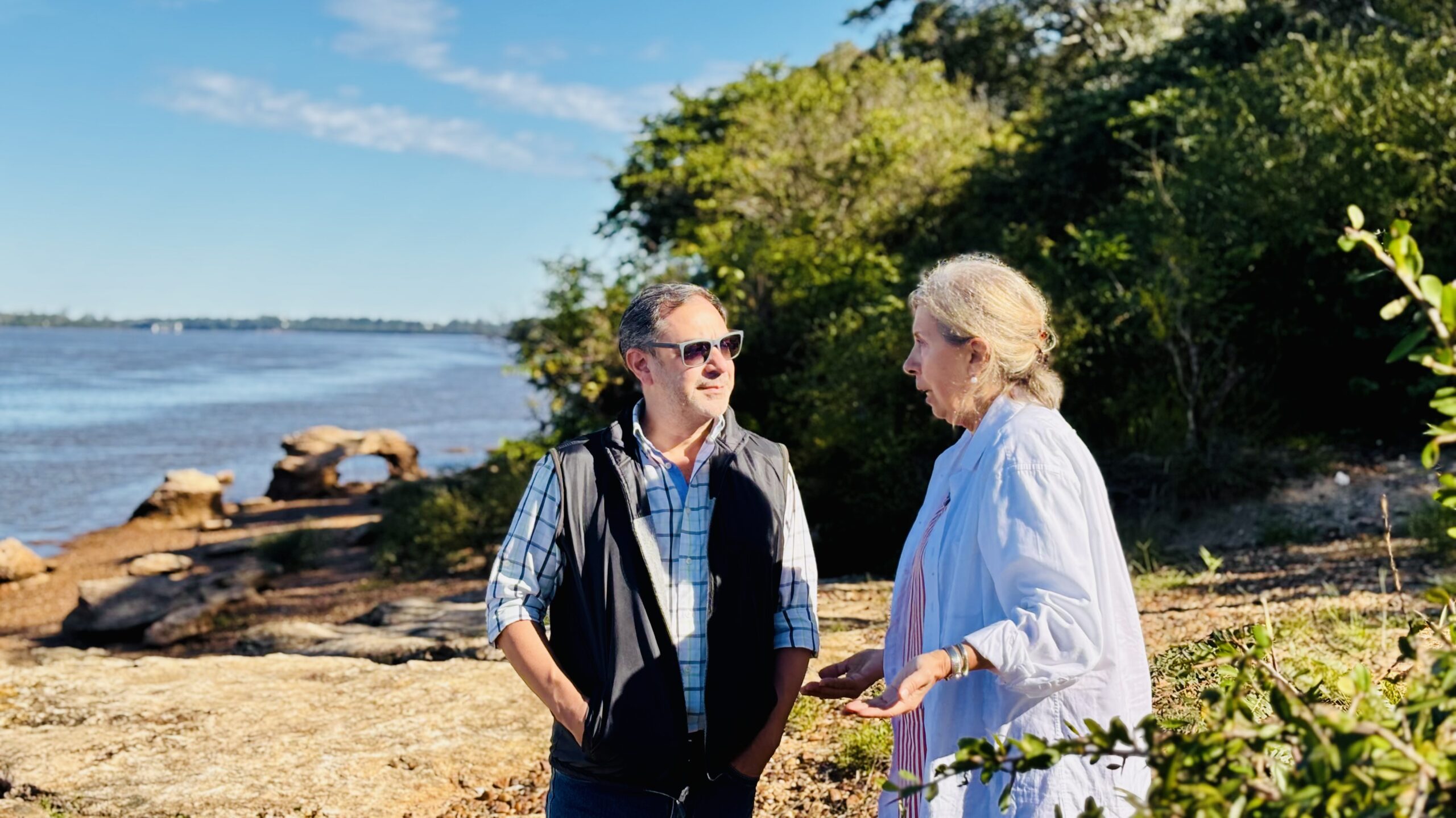 Eduardo Cristina visitó Pampa Azul y destacó el turismo sustentable en Concordia