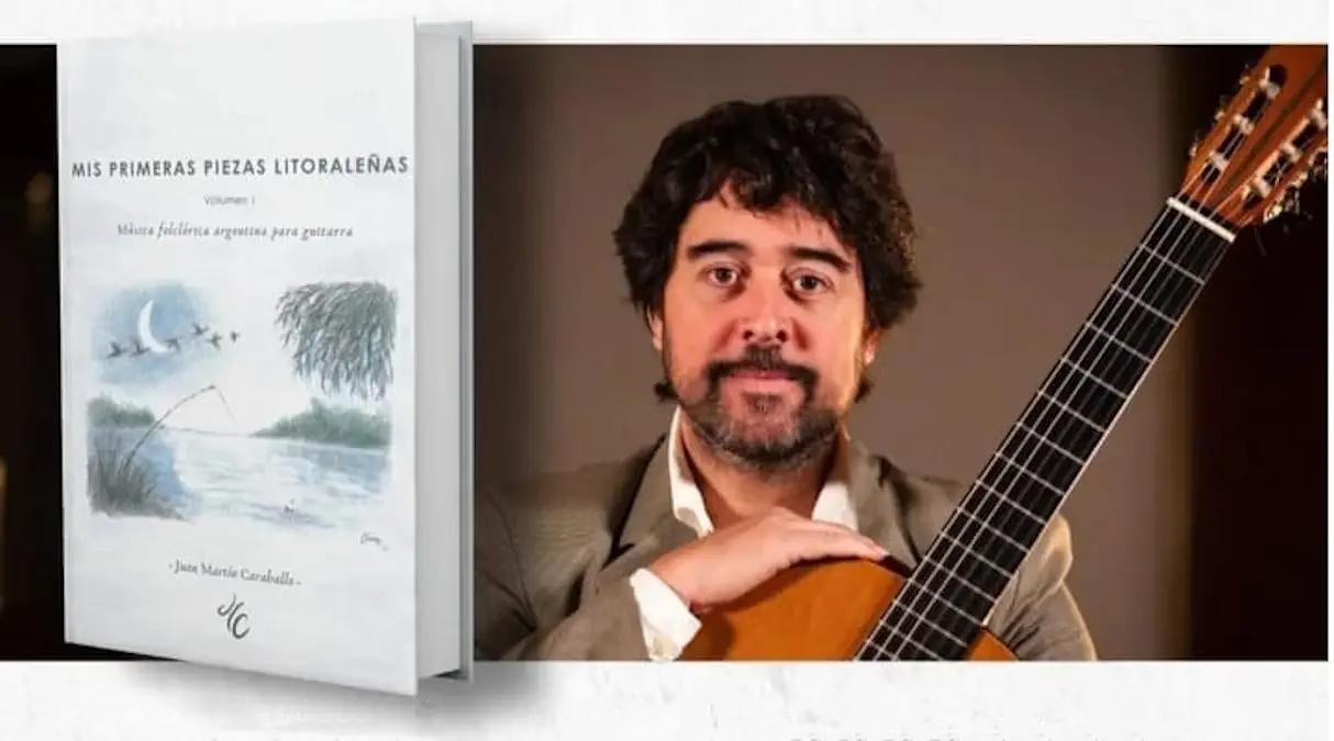 “Mis primeras piezas litoraleñas”: Juan Martín Carballo presenta su libro y brinda un concierto en Concordia