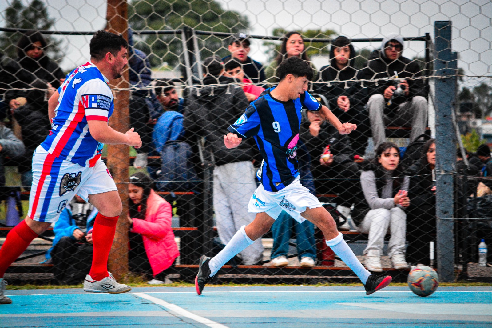 La lluvia le ganó a la fecha 2 del Fútbol de Salón