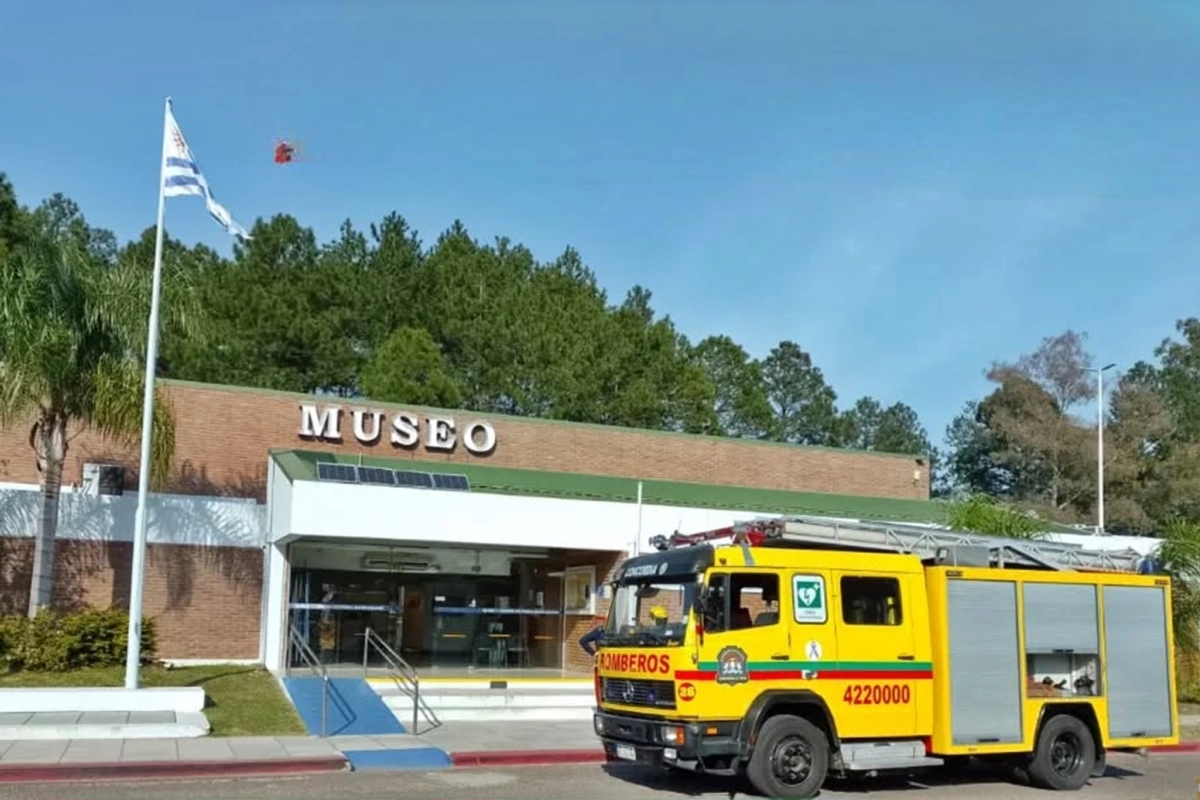Bomberos realizarán un simulacro en el Museo de Salto Grande