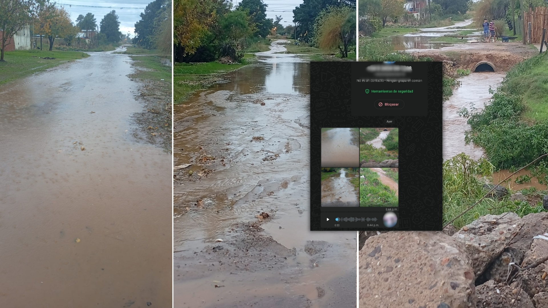 Solicitud de vecino N° 94: reclamo por anegamientos recurrentes en calles del barrio San Pantaleón