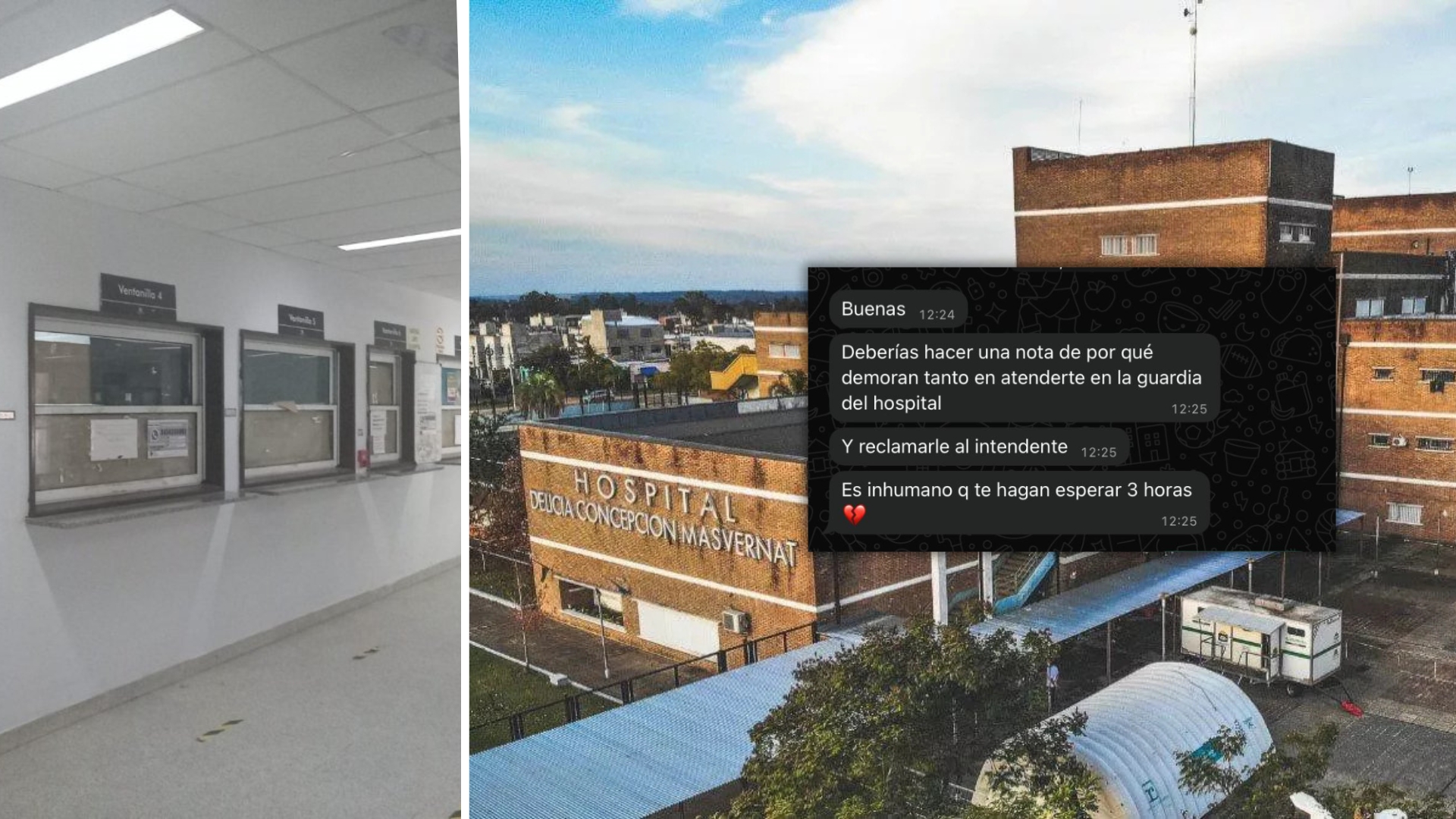 Solicitud de vecino N° 98: Demoras en la guardia del Hospital Delicia Concepción Masvernat