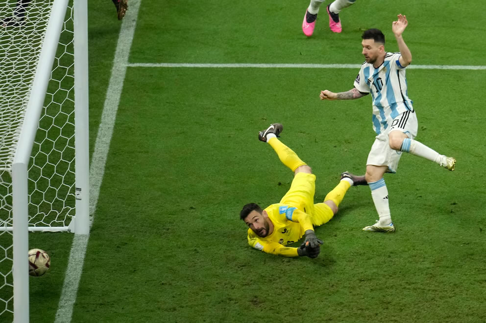 9 de los 17 goles de Messi en Mundiales los hizo con más de 35 años