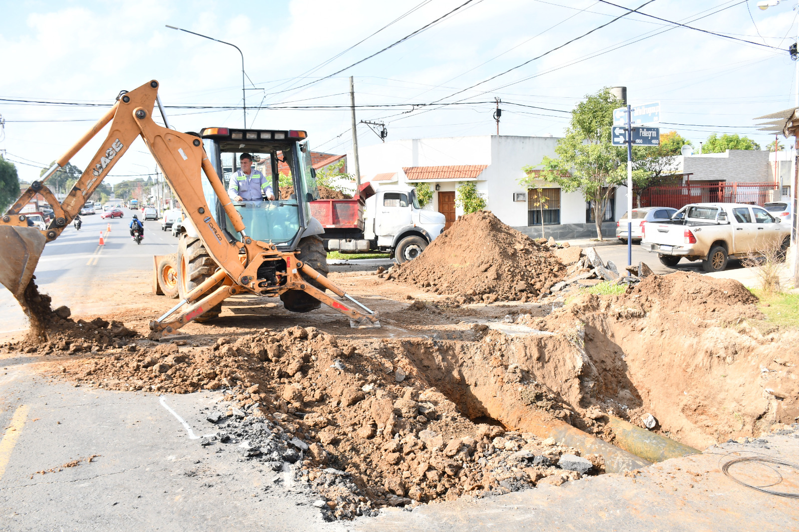 EDOS finalizó con los trabajos de mantenimiento de la red de agua potable
