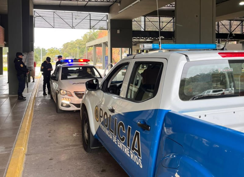 Detuvieron en Concordia a un ciudadano uruguayo con pedido de captura internacional