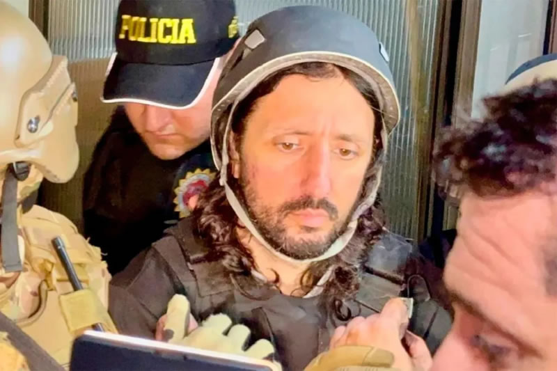 Laurta fue trasladado nuevamente a Concordia y se negó a una pericia caligráfica