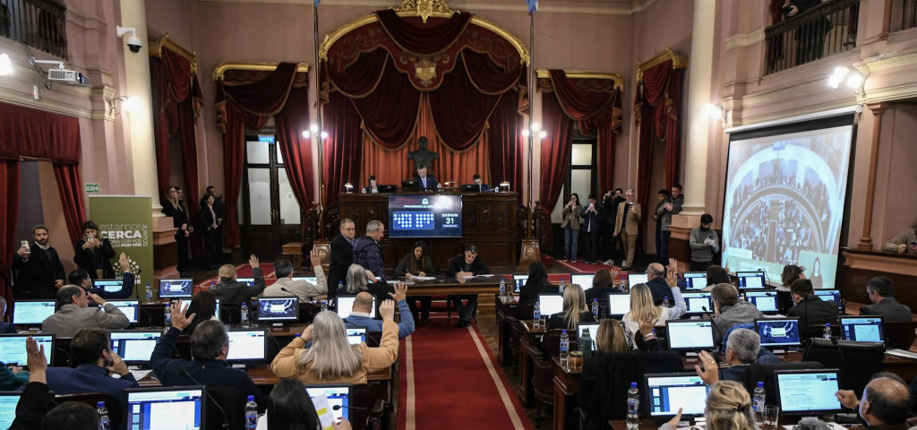 La Cámara de Diputados sesionó y otorgó aprobación a diversos proyectos de ley