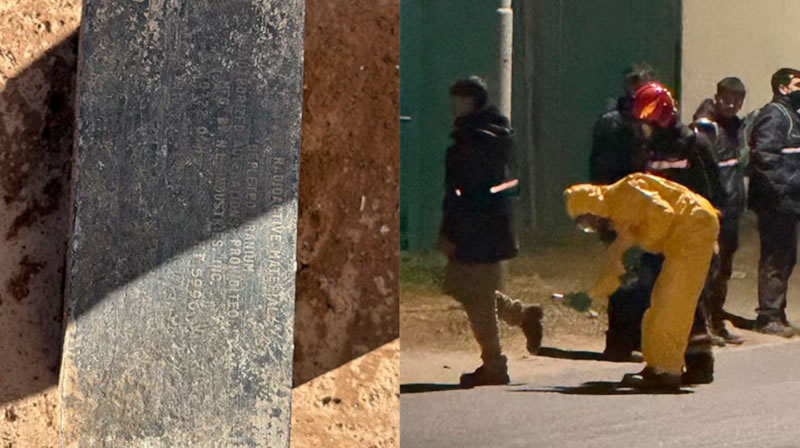 Córdoba: encontraron un bloque con material radiactivo en una planta de reciclaje y varios empleados tuvieron que ser aislados