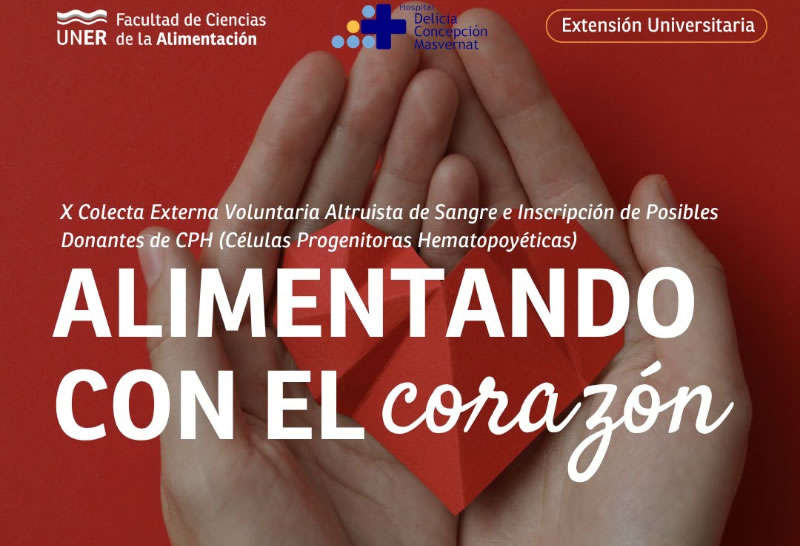 Lanzan una nueva edición de la campaña “Alimentando con el Corazón” para promover la donación de sangre