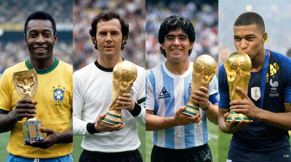 La tabla de posiciones histórica de los Mundiales: qué lugar ocupa Argentina