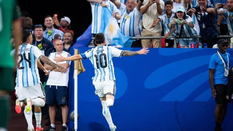 Argentina superó a Austria y se clasificó gracias a un Messi imparable: doblete del «10» y récord histórico en Mundiales