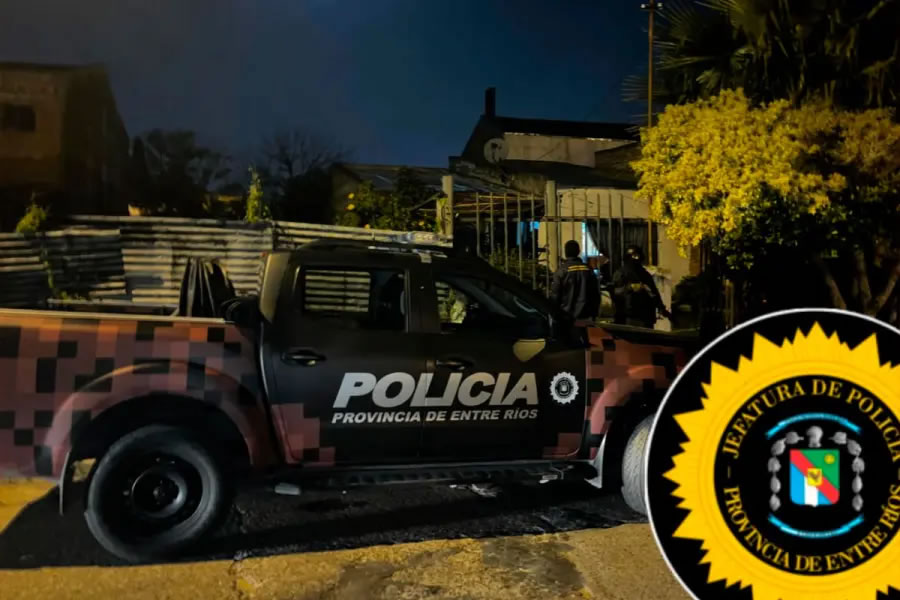 Cinco allanamientos antidrogas en Concordia terminaron con tres detenidos