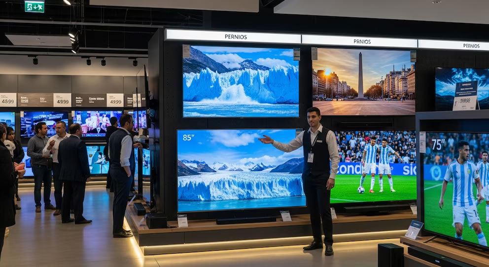 La fiebre del Mundial dispara la venta de televisores: cuáles son los modelos más vendidos, cuánto cuestan y cómo financiarlos
