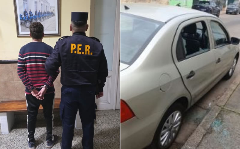 Cámaras de vigilancia fueron clave para esclarecer un robo en la vía pública
