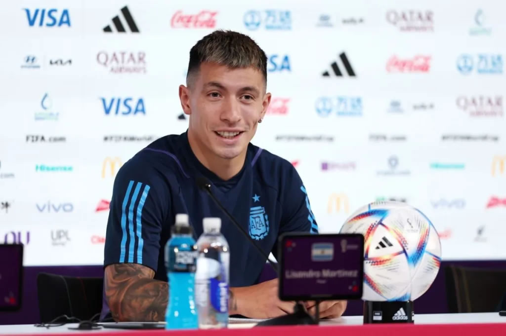 Se confirmaron los números de Argentina para el Mundial: el elegido por el entrerriano Lisandro Martínez