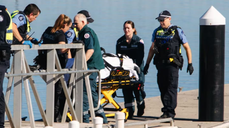 Un hombre murió tras ser atacado por un tiburón de más de cuatro metros mientras pescaba en Australia