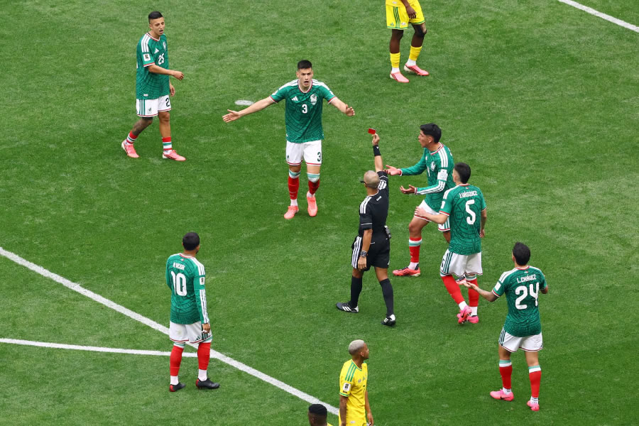 Récord de expulsados en un partido inaugural: México y Sudáfrica hicieron historia en el Mundial 2026