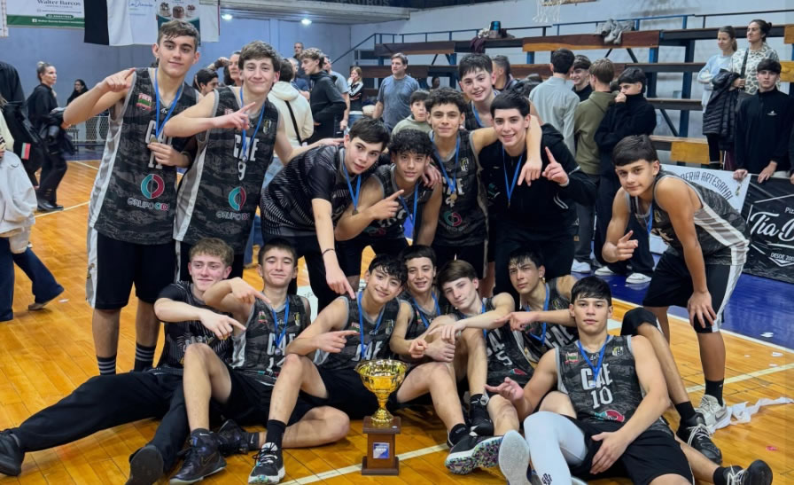 CAE se consagró campeón provincial de Cadetes Masculino