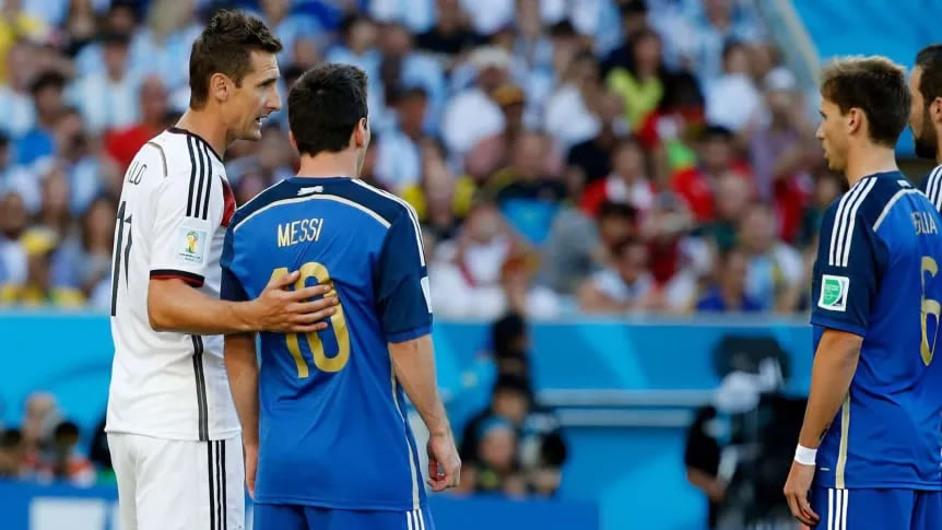 Messi igualó el récord de goles de Klose en Mundiales: la lista de máximos goleadores