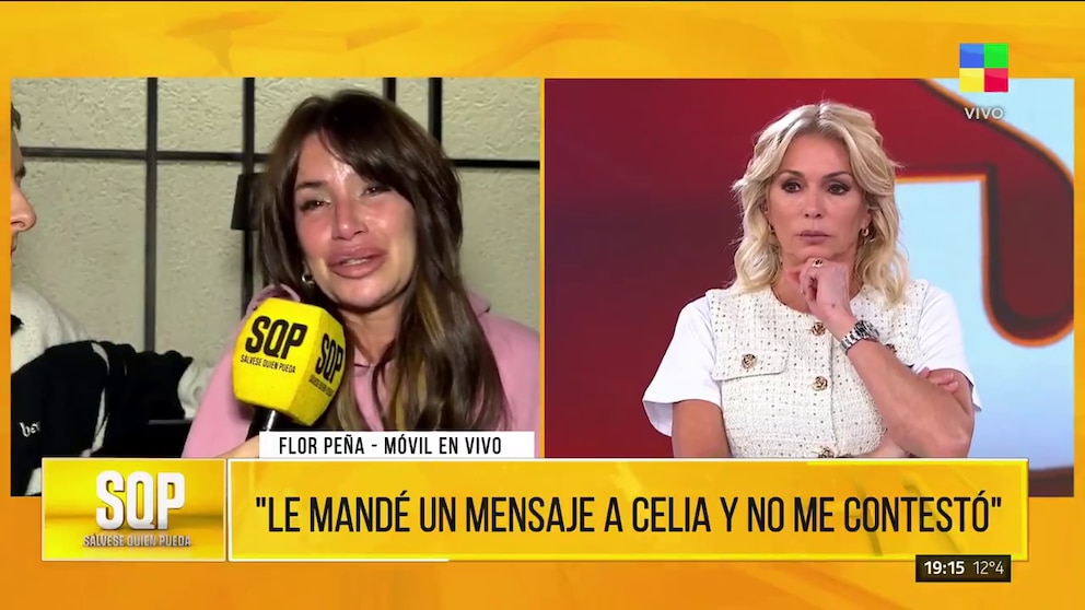 Florencia Peña habló con Yanina Latorre: “Estoy dando mis más sinceras disculpas”