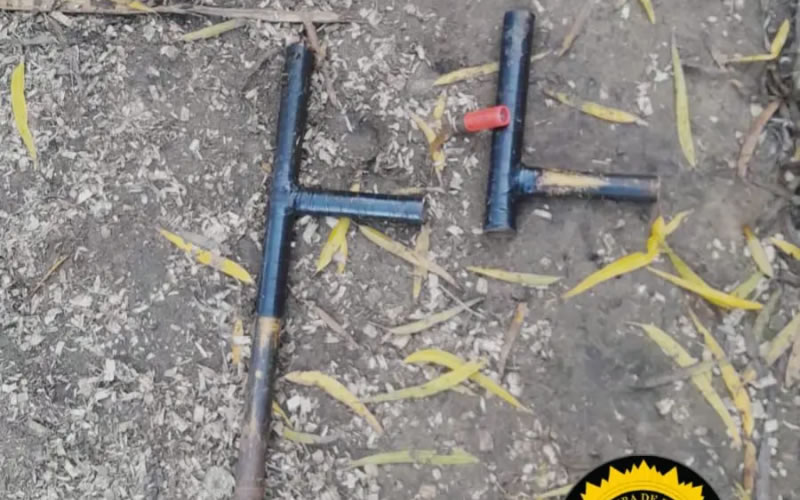 Dos hombres fueron detenidos tras descartar una tumbera durante una persecución