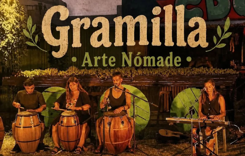 Candombe canción y folklore latinoamericano en una noche con Gramilla