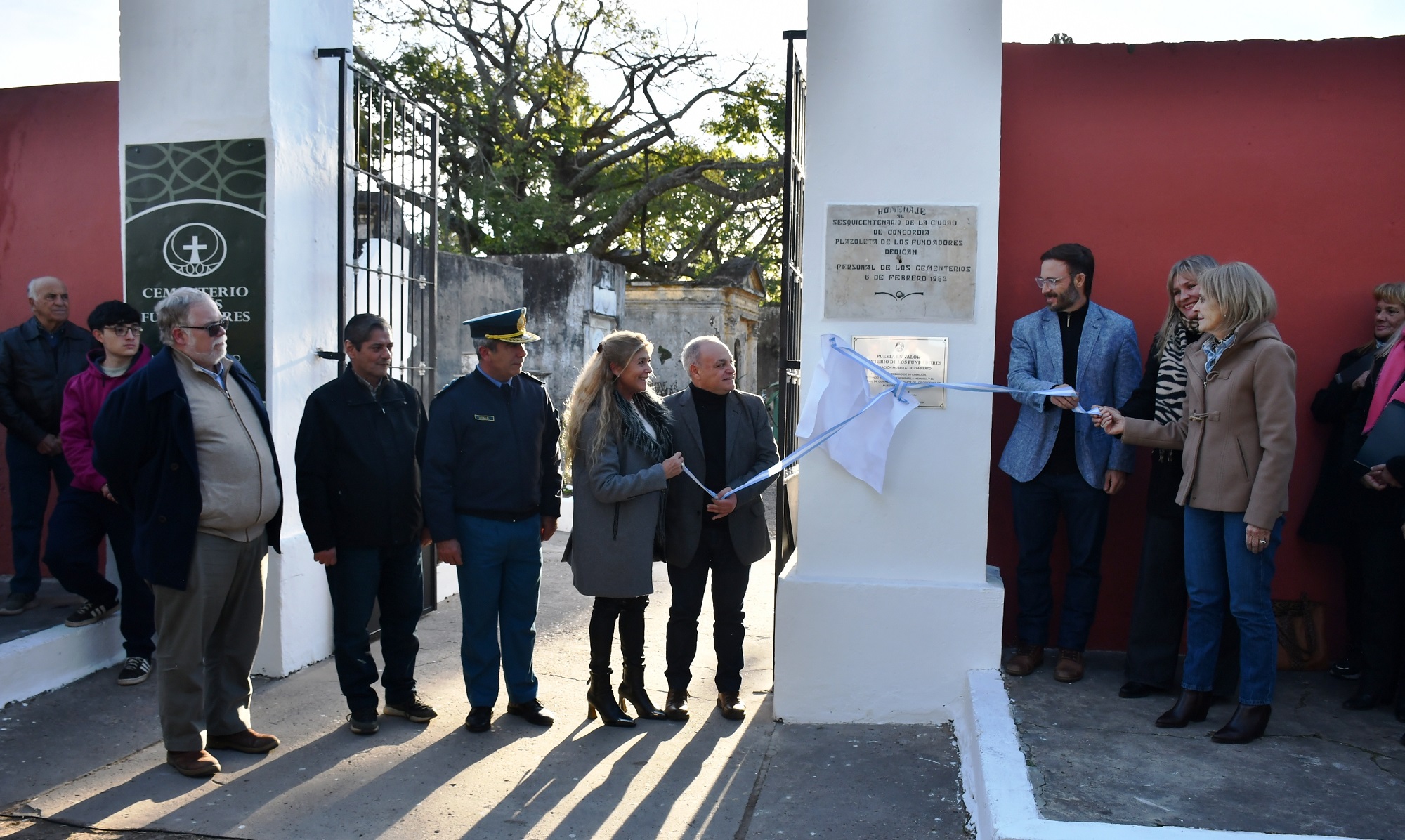 Concordia puso en valor el Cementerio “De los Fundadores” y se inauguró el Museo a Cielo Abierto
