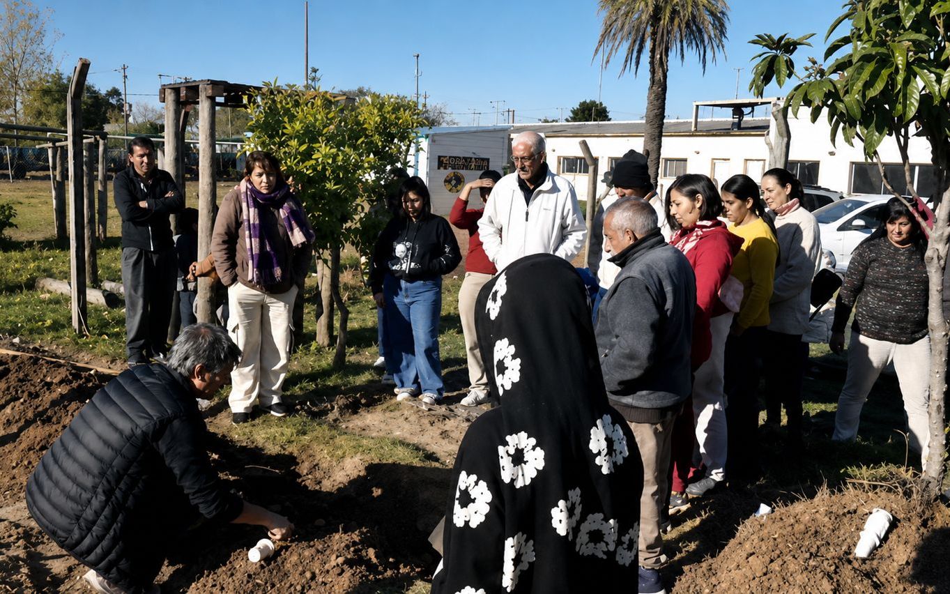 El Programa de Huertas Agroecológicas continúa sumando capacitaciones en barrios y escuelas de Concordia