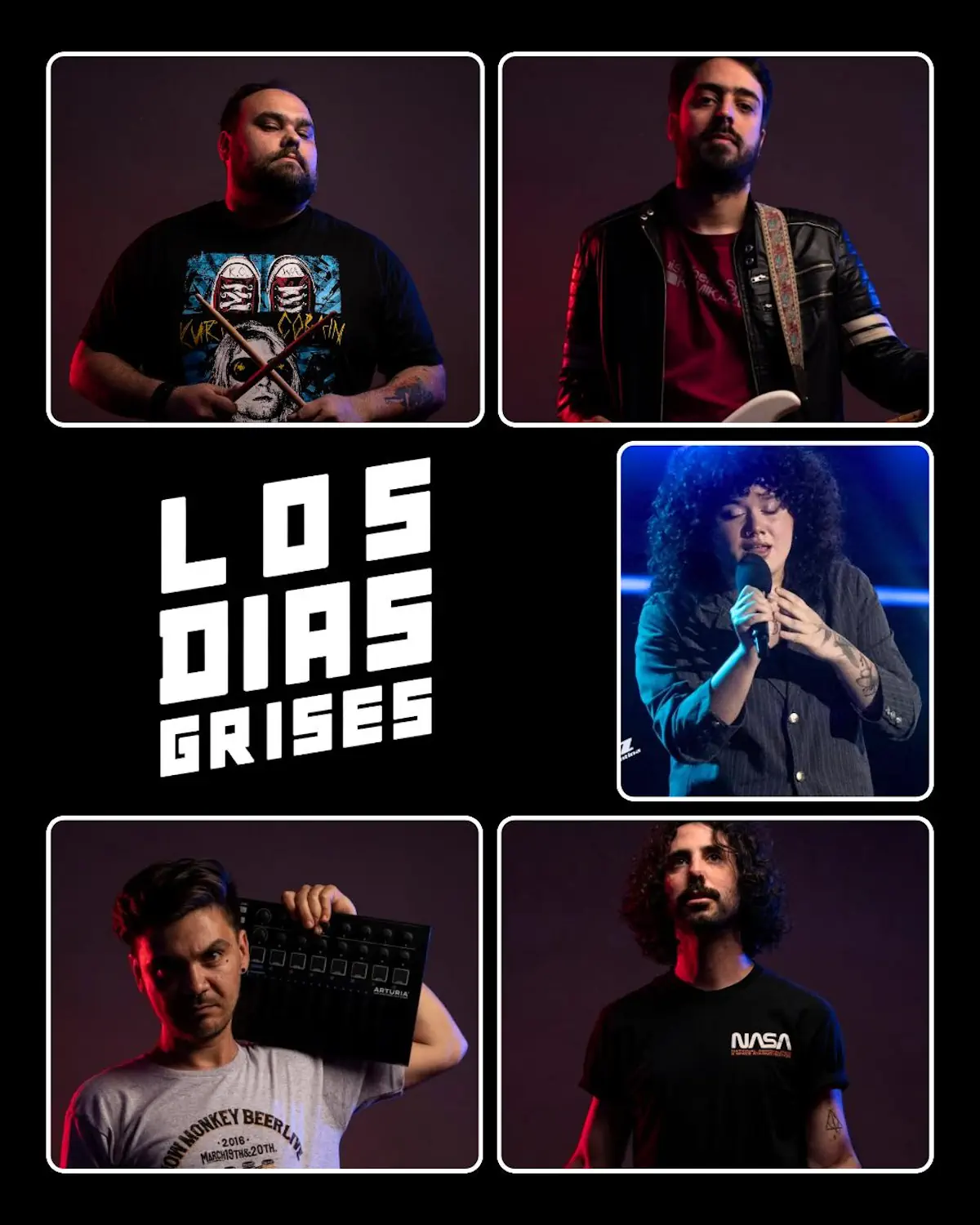 Los Días Grises presentará su primer disco junto a LUPHÉ en Hostel Concordia