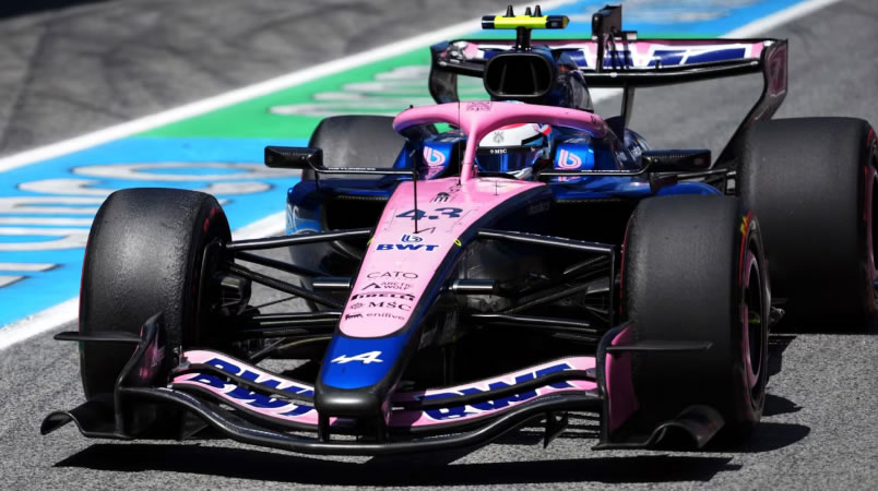 Revés para Colapinto en el GP de Barcelona: después de terminar la carrera, lo penalizaron y terminó décimo