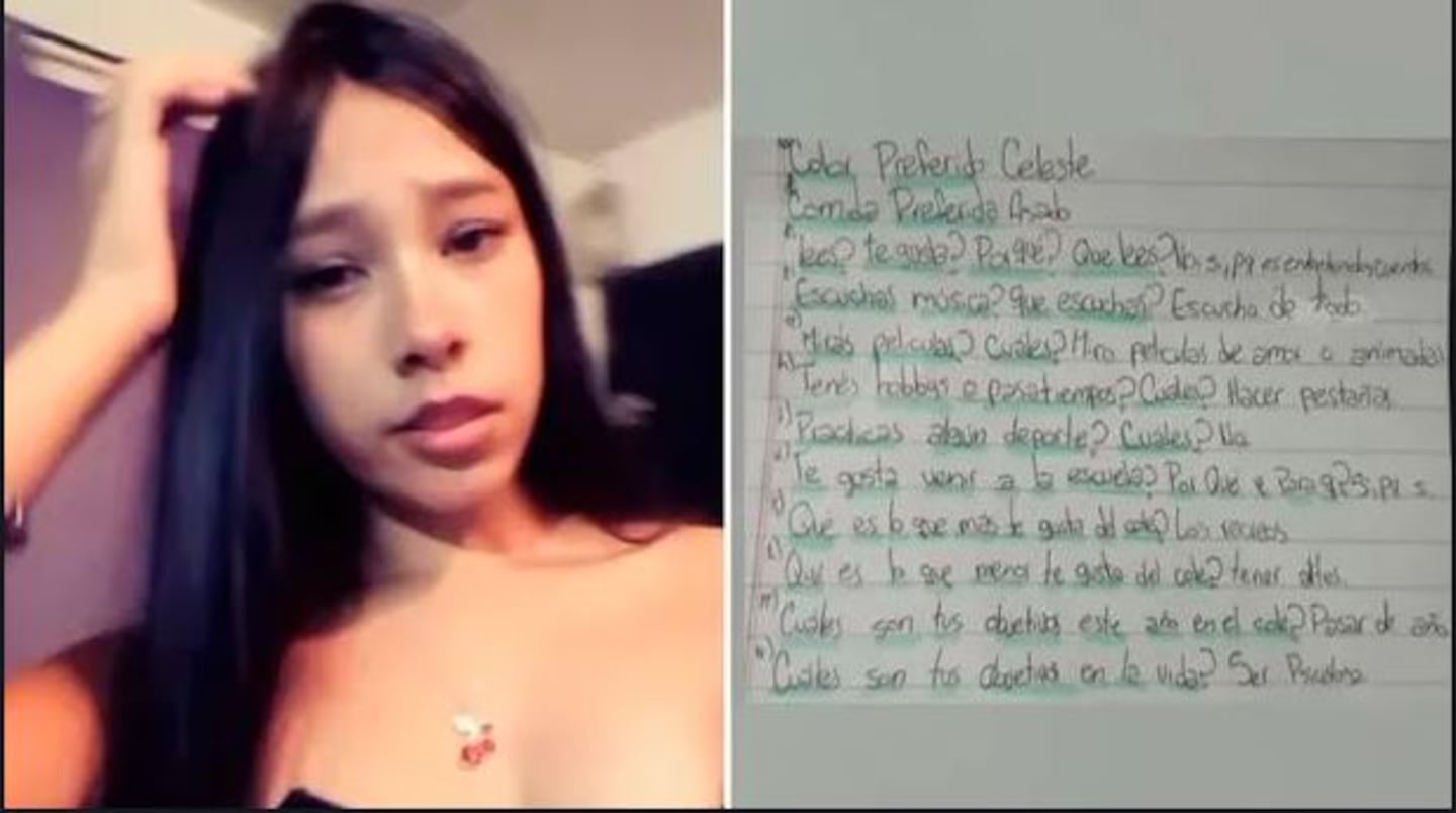 Los sueños que Agostina dejó en una carta y no podrá cumplir: quería terminar la escuela y ser psicóloga