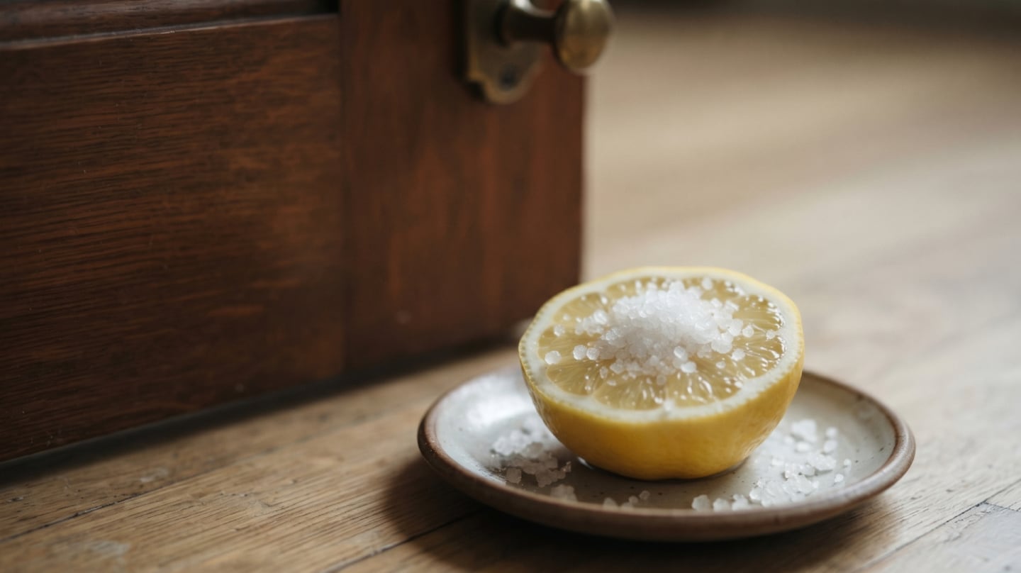 Colocar un limón con sal detrás de la puerta de entrada: qué significa y cada cuánto cambiarlo