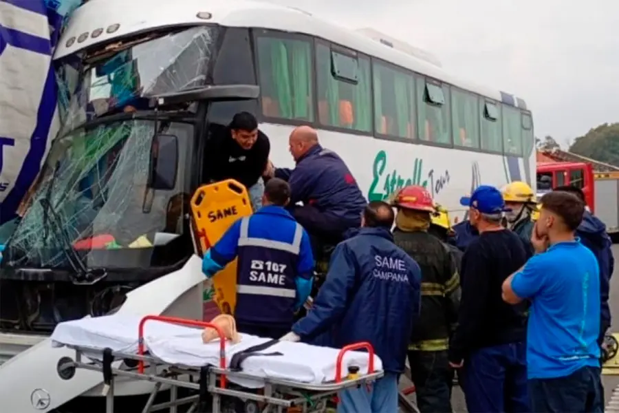 Emprendedores concordienses volvieron a sus hogares tras violento accidente en Panamericana