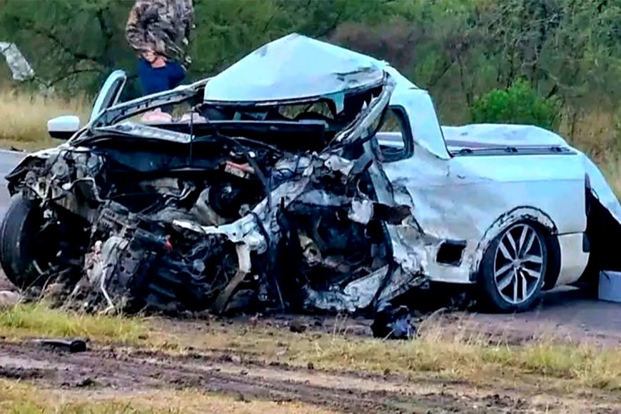 Choque frontal en Ruta 12: murieron dos conductores y una mujer resultó herida