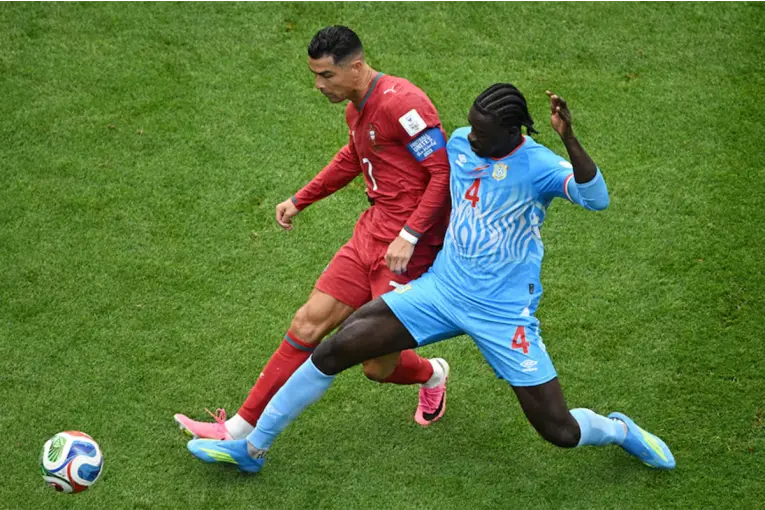 Sorpresa mundial: la Portugal de Ronaldo no pudo ante Congo y empató 1-1