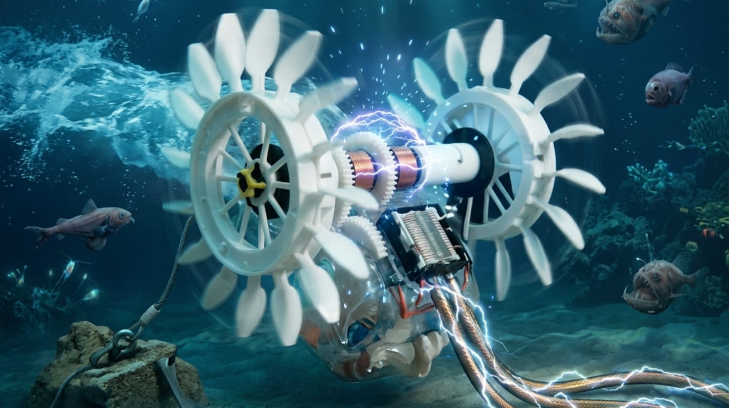 Ni paneles solares ni molinos: el invento de una adolescente de 15 años que genera electricidad con las corrientes del mar