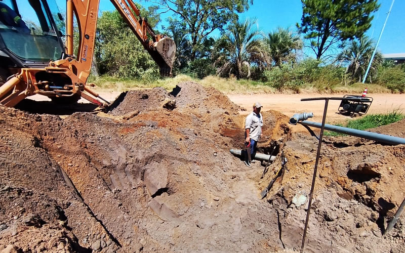 Finalizaron los trabajos de reparación del Acueducto Roca