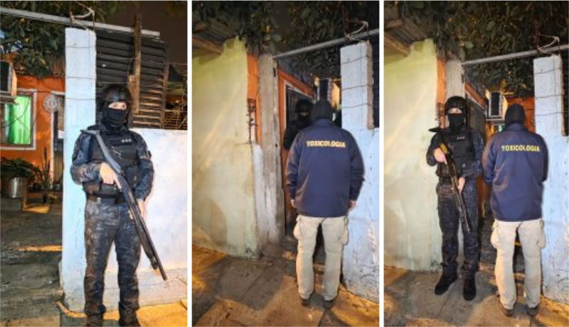 Tres allanamientos por narcomenudeo en el barrio Cabo Sendrós: secuestraron droga y dinero