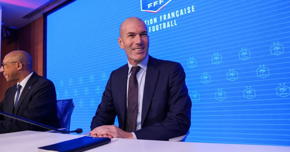 Zinedine Zidane es el nuevo entrenador de Francia tras 14 años de Didier Deschamps