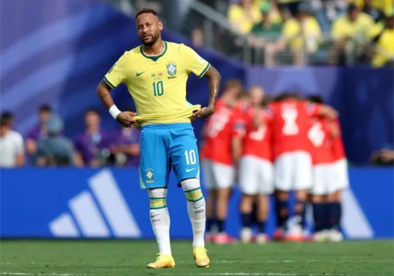 Neymar anunció su retiro de la Selección tras la eliminación de Brasil