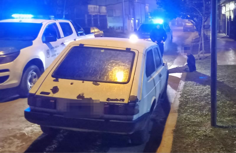 Quiso llevarse gasoil de un camión, abandonó un bidón y fue detenido en barrio El Martillo