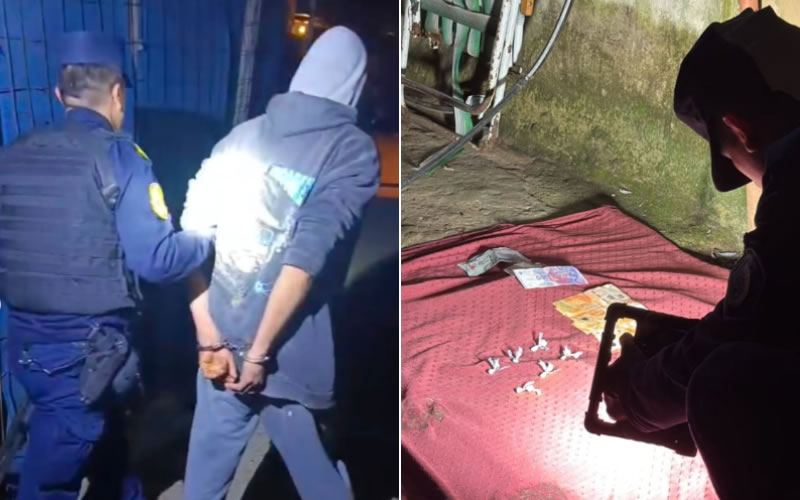 Buscaban un medidor de agua robado y encontraron cocaína fraccionada en un allanamiento