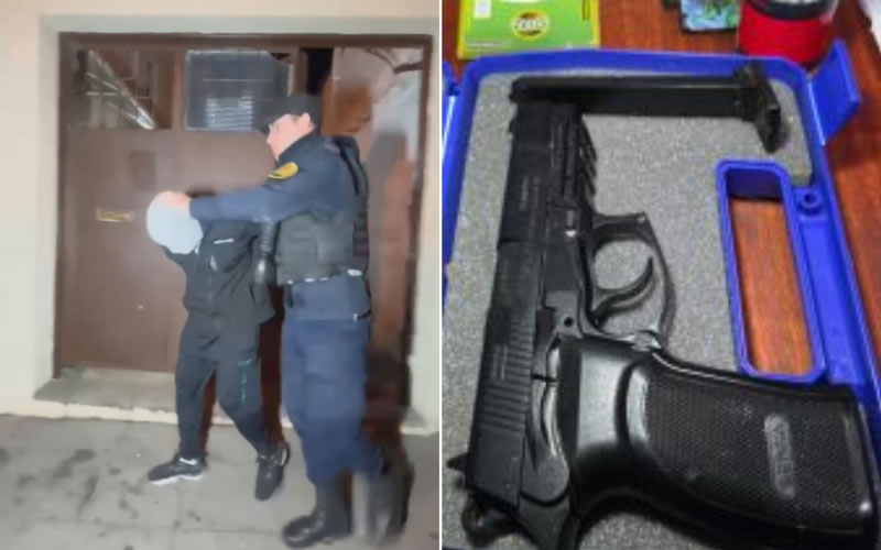 Allanaron un taller de celulares que funcionaba como pantalla para vender droga y detuvieron a una pareja
