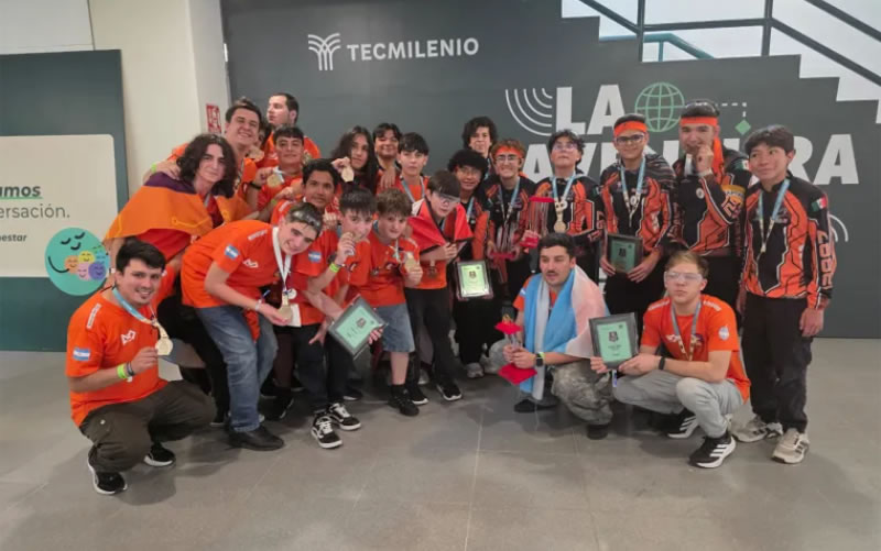 Mendoza brilló en México: Un equipo en robótica se consagró campeón internacional
