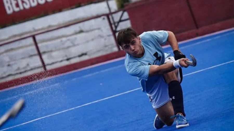 El entrerriano Genaro Molteni fue convocado otra vez a la preselección argentina de hockey
