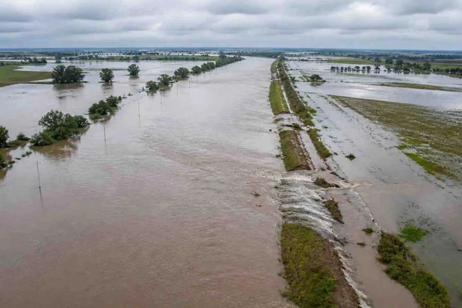 Defensa Civil de Entre Ríos coordina acciones regionales frente al riesgo de inundaciones