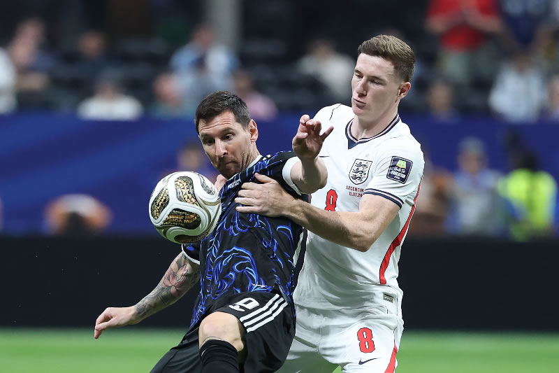 Lionel Messi y un nuevo récord: dio los dos pases-gol ante Inglaterra y es el máximo asistidor de la historia de los Mundiales