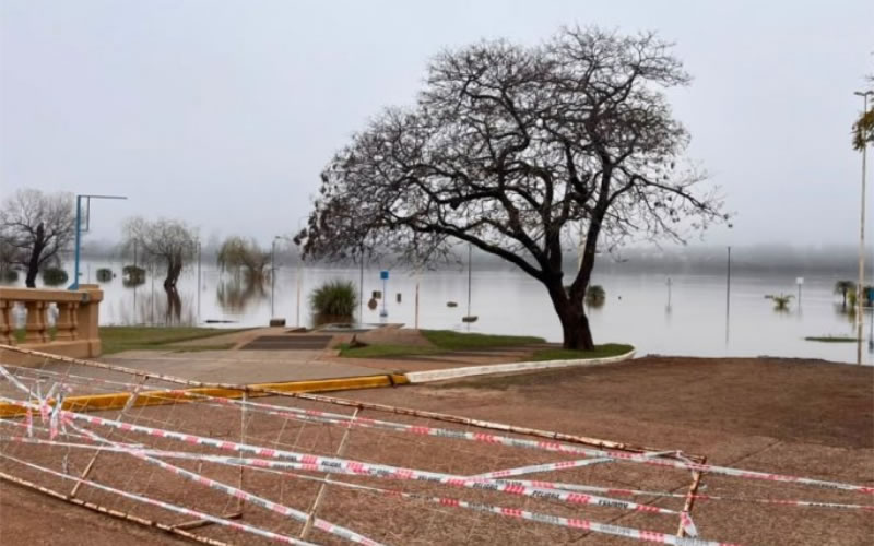 Ante el «riesgo de inundación», Bomberos Voluntarios emitieron recomendaciones