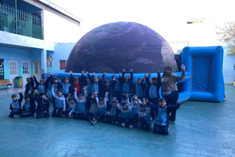 El planetario móvil regresa a Concordia con funciones especiales para las vacaciones de invierno